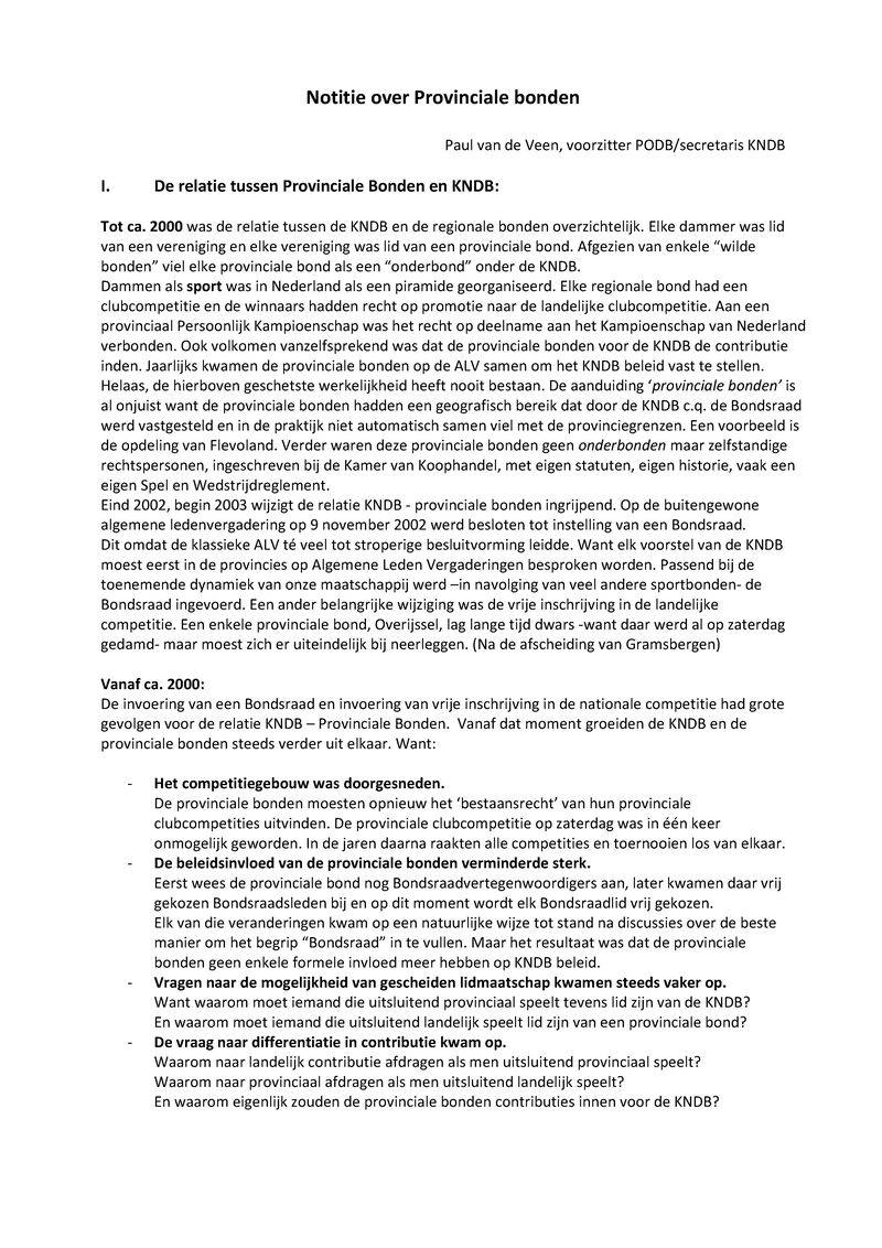 Bijlage02 - Notitie over de toekomst van Provinciale bonden.pdf (pagina 1)